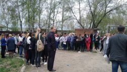 Практическая тренировка по отработке планов эвакуации в Томском техникуме социальных технологий