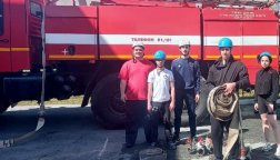 Студенты ТТСТ получили навыки пожарных